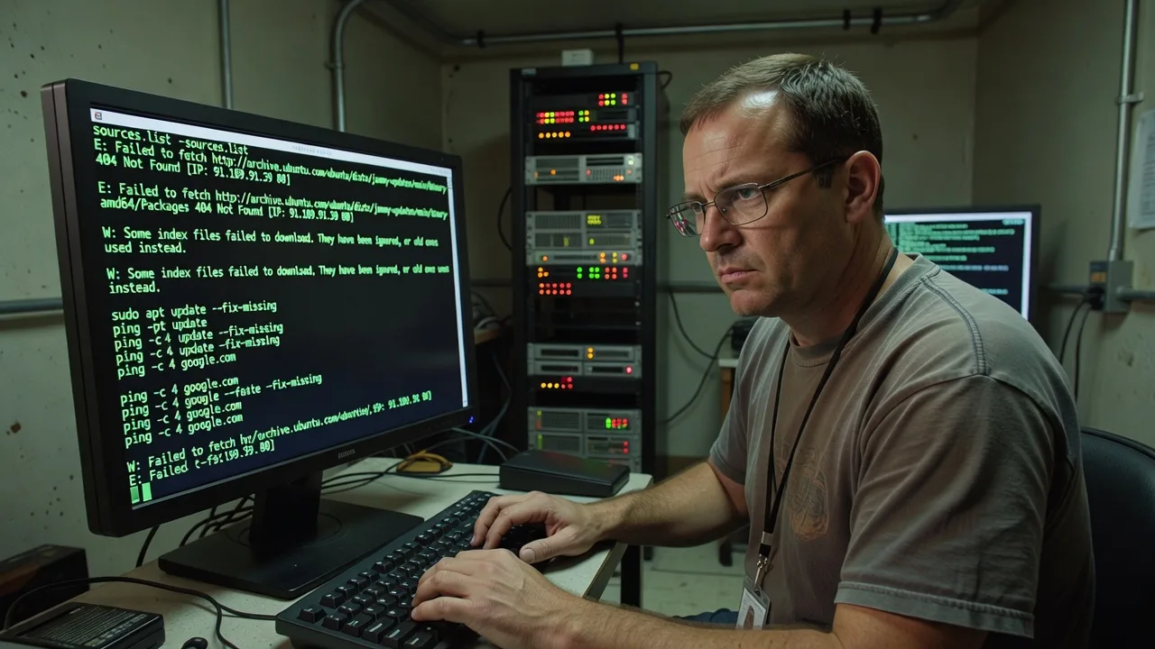 Fix Corrupted Linux APT sources.list - Arkansas Expert
