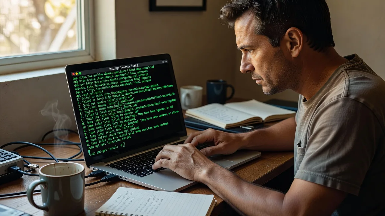 Fix Corrupted Linux APT Sources.list - California Expert