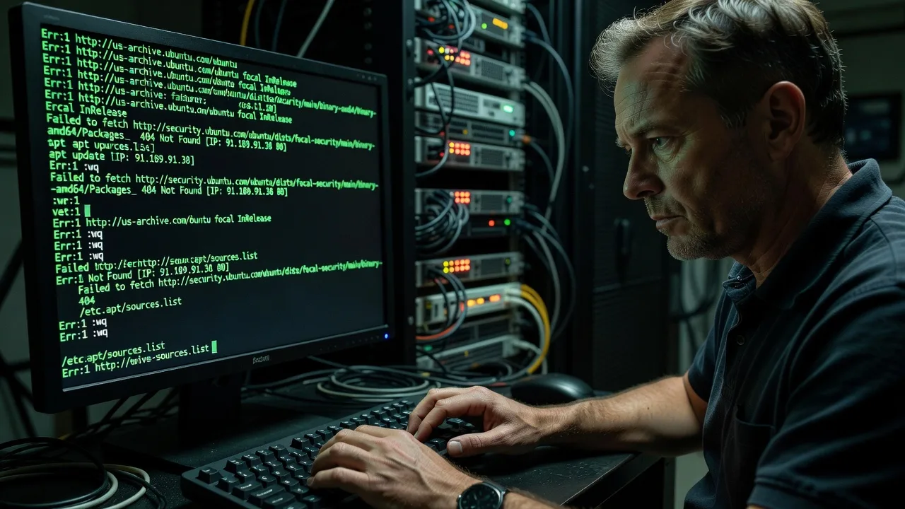 Fix Linux Corrupted APT sources.list - Connecticut Expert