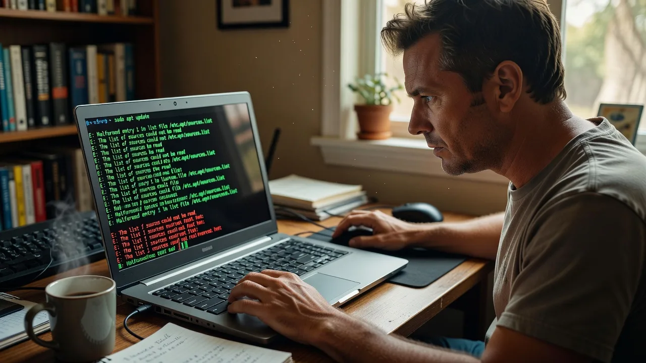 Fix Linux Corrupted APT Sources List - Florida Expert