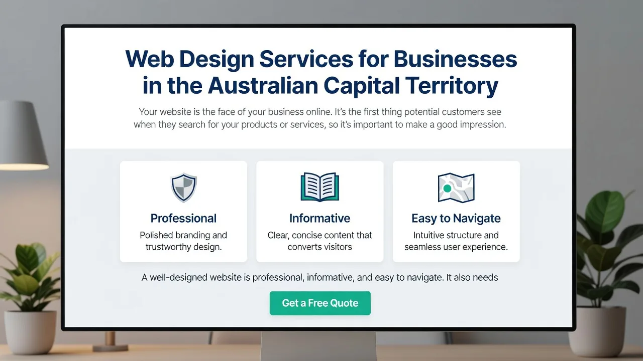 Web Design Services for Businesses in the Australian Capital Territory