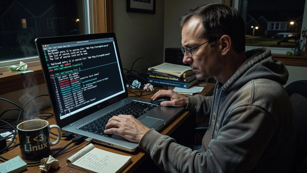 Fix Corrupted APT Sources.list on Linux Systems in Delaware